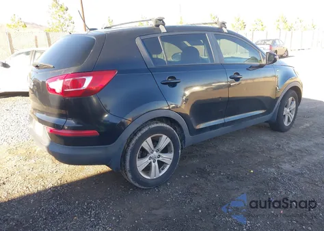 2012 Kia Sportage Lx из США, поврежденный, VIN KNDPBCA2XC7241358